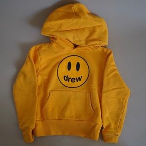 Drew House Kids Yellow Hoodie (size 2)